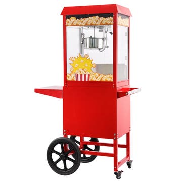 Popcornmachine + Onderstel | Rood | 1.16kW (230V) | Interne, Verzenden