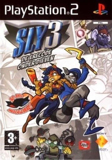 Sly 3 de Erecode onder Dieven (PS2 Games), Games en Spelcomputers, Games | Sony PlayStation 2, Ophalen of Verzenden, Zo goed als nieuw
