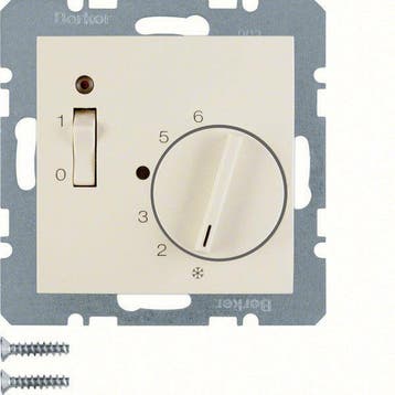 Hager Berker 24V Thermostat dambiance avec interrupteur à, Verzenden