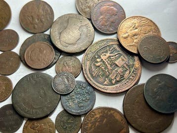 France. Collection of coins (Sans prix de réserve)