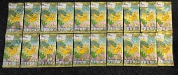 Pokémon - 20 Blisterverpakking - Pokémon TCG – Lotto da 20, Nieuw