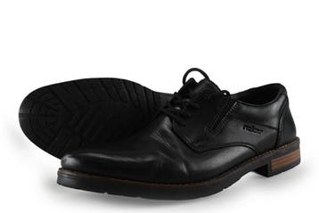 Rieker Veterschoenen in maat 43 Zwart, Verzenden, Zwart, Zo goed als nieuw, Rieker