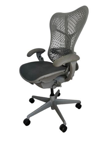 Herman Miller Bureaustoel - Mirra, Huis en Inrichting, Verzenden, Zo goed als nieuw, Grijs, Bureaustoel