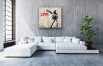 EMIR BERCUTTE - STREET ART LOVE 23 - Toile L, Antiek en Kunst