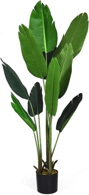 Kunstplant - Kamerplant - Palmboom - 160 cm - Groen - COSTWA, Verzenden, Nieuw