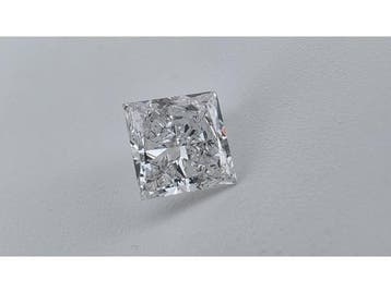 Veiling - Diamant princess 2.40 crt ( IGI gecertificeerd ), Nieuw