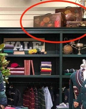 Other brand - Leather - antique - Suitcase - Valiga - Valise