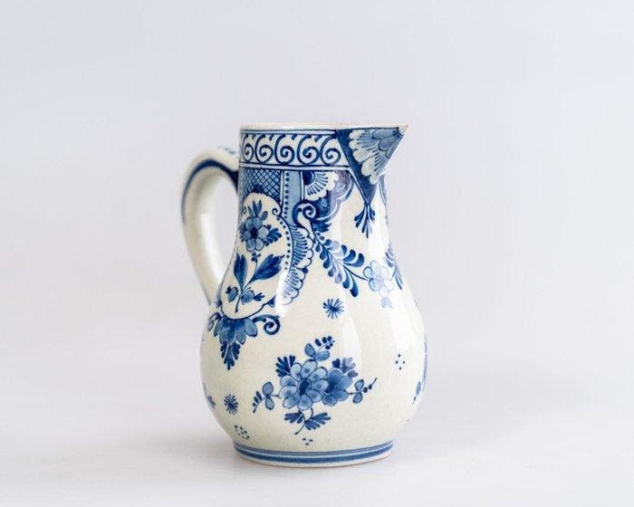 De Porceleyne Fles, Delft - Cruche - Faïence, Antiek en Kunst, Antiek | Glaswerk en Kristal