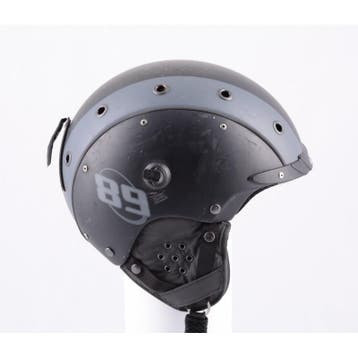 48 49 50 51 52 skihelm/snowboardhelm CASCO MINI PRO 89 black, Verzenden, Gebruikt