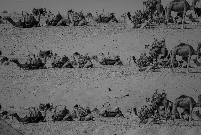 Ben Dauchez - Maroc Surimpression # 1, Antiek en Kunst, Kunst | Designobjecten