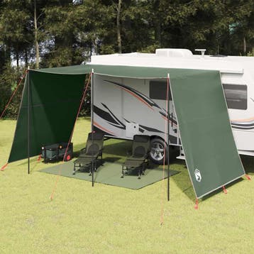 vidaXL Waterdichte Tarp Groen 402 x 240 x 240 cm, Caravans en Kamperen, Verzenden, Nieuw