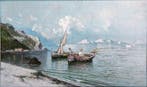 Giuseppe Carelli (1858-1921) - Pescatori a Sorrento con