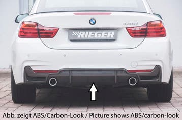 Rieger diffuser | geschikt voor BMW 4-Serie F32 / F33 / F36, Verzenden