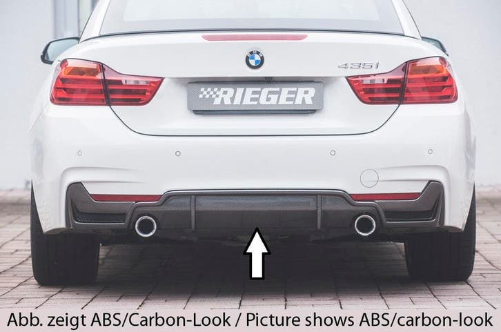 Rieger diffuser | geschikt voor BMW 4-Serie F32 / F33 / F36, Autos : Divers, Tuning & Styling, Envoi
