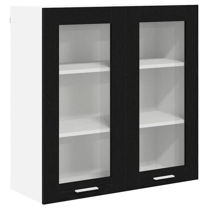 Hangkast 80x80 Zwart Eiken | -51% Retour Deal, Huis en Inrichting, Kasten | Overige, Zo goed als nieuw, Verzenden