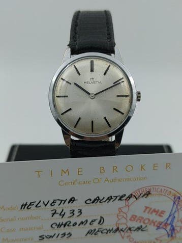 Helvetia - Calatrava Slim - Sans prix de réserve - Homme -, Nieuw