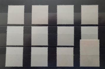 België 1958 - Koning Boudewijn - 1066/1075 Cataloguswaarde :
