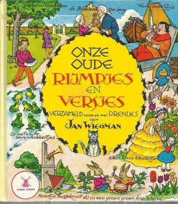 ONZE OUDE RIJMPJES EN VERSJES 9789054230113 WIEGMAN, Boeken, Verzenden, Zo goed als nieuw, WIEGMAN