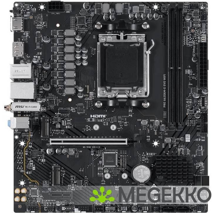 MSI PRO A620AM-G EVO WIFI, Computers en Software, Overige Computers en Software, Nieuw, Verzenden