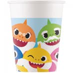 Baby Shark Bekers 200ml 8st, Verzenden, Nieuw