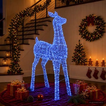 vidaXL Led-kerstverlichting in de vorm van een rendier, Diversen, Verzenden, Nieuw