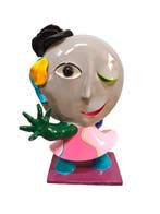 Juan García Ripollés (1932) - Sculpture, Mujer Timida - 50