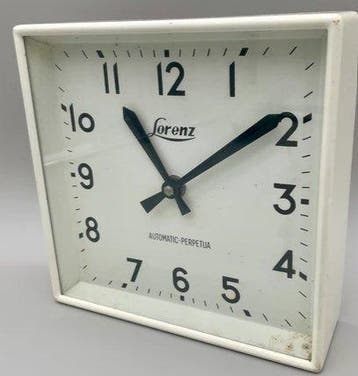 Horloge murale - Lorenz - Métal - 1970-1980 - Automatic, Antiquités & Art