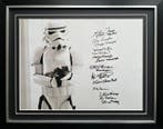 Star Wars - Stormtrooper - Signed By 8 Performers, Nieuw