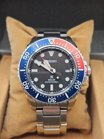 Seiko - Prospex Pepsi Solar Diver - Sans prix de réserve -