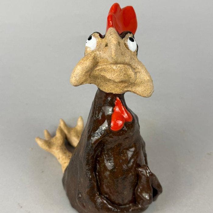 Anna Em - Large - Im so sorry - hand made, Antiquités & Art, Art | Objets design