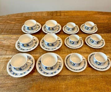 Villeroy & Boch - Service à thé et café (24) - Cadiz -, Antiquités & Art