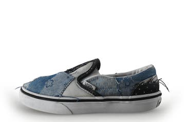 Vans Instappers Meisjes in maat 32 Blauw, Kinderen en Baby's, Jongen of Meisje, Schoenen, Zo goed als nieuw, Vans