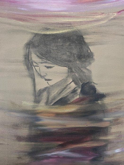 Nicole Lubbers - After The Rain, Antiek en Kunst, Kunst | Schilderijen | Modern