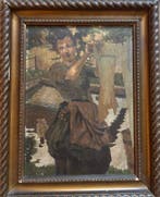 Beppe Ciardi (1875-1932), Attrib. - Donna che stende