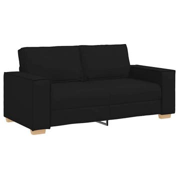 2-zitsbank Zwart | Tweede Kansje | OP = OP (tweezit), Huis en Inrichting, Zetels | Zetels, Verzenden, 150 tot 200 cm, Tweepersoons