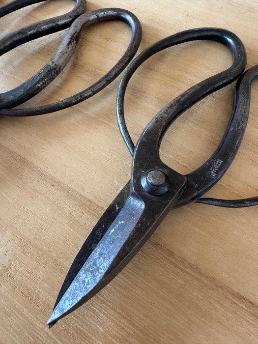 Werkgereedschap (5) Vintage - Japanse bonsai-snoeischaren, Antiek en Kunst, Antiek | Wandborden en Tegels
