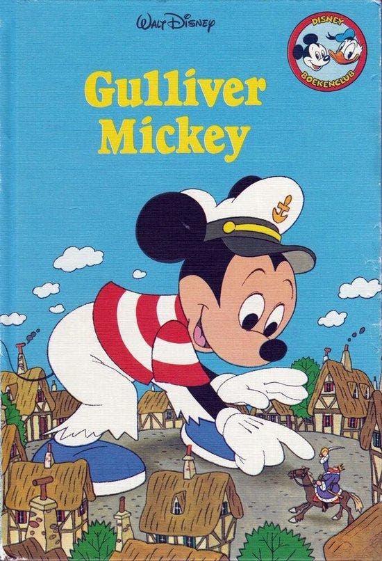 Gulliver mickey - Disney, Boeken, Overige Boeken, Verzenden