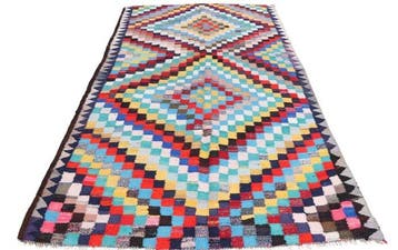Kelim Modern Caucus Kilim - Vintage Armeense Kunst - Kelim -, Huis en Inrichting, Nieuw