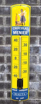 emaille thermometer - Cocolat Menier - Pour Croquer, Verzenden, Nieuw