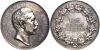 Zilver medaille ohne Jahr Brandenburg-Pruisen Wilhelm Ii..., Verzenden, België