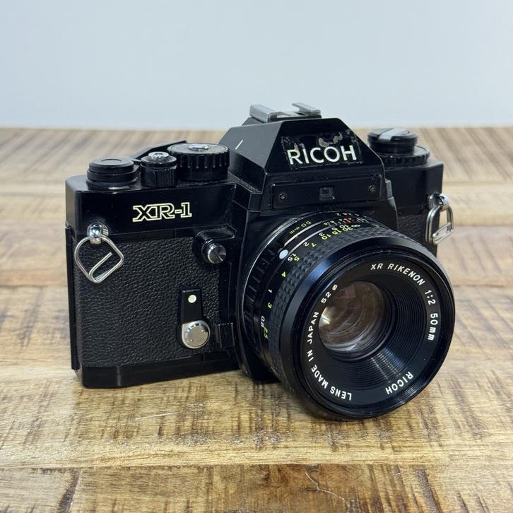 Ricoh XR-1 + 50mm 2.0 XR nr. 2423, Audio, Tv en Foto, Fotocamera's Analoog, Gebruikt, Overige Merken, Ophalen of Verzenden