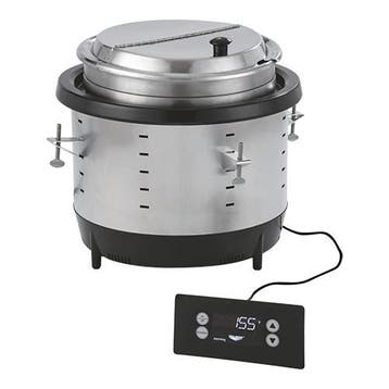Inductie soepketel/foodwarmer inbouwmodel met los, Verzenden, Nieuw in verpakking