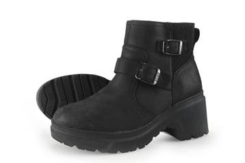 Skechers Boots in maat 37 Zwart, Verzenden, Zwart, Boots, Zo goed als nieuw