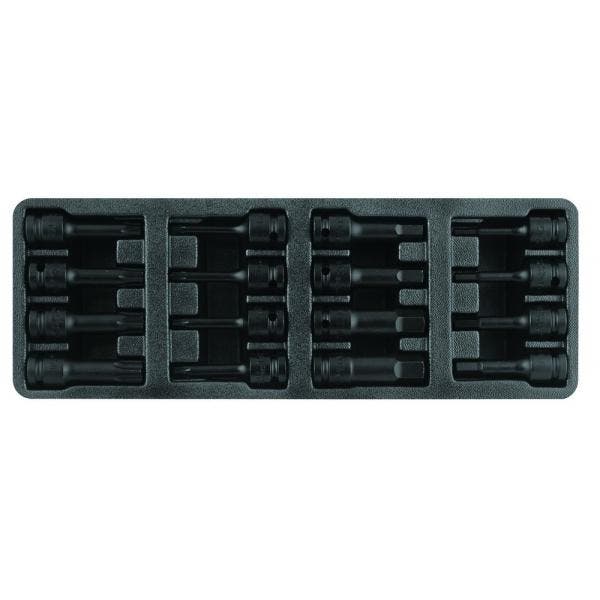 Impact torx / inbus doppen 1/2  - 16 delig (Gereedschap), Auto diversen, Autogereedschap, Nieuw, Verzenden