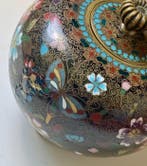 Koro cloisonné japonais de la période Meiji. - claissone -