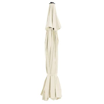 vidaXL Vervangingsdoek voor parasol 515 cm zandkleurig, Verzenden, Nieuw