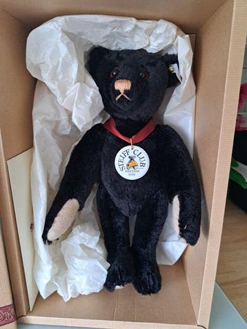 Steiff - Teddybeer Teddybär 1912 Schwarz 35 - 1990-2000 -