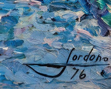 Jordi Jordana ( Catalan School) - Mediterranean Fishing Boat