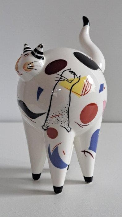 Villeroy & Boch - Beeldje - Animal Park Katze - Porselein, Antiek en Kunst, Antiek | Glaswerk en Kristal