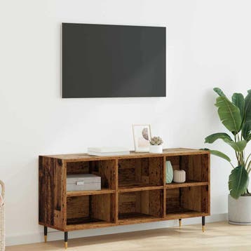 vidaXL TV Kast 103,5 x 30 x 50 cm Oud Hout Bewerkt hout, Verzenden